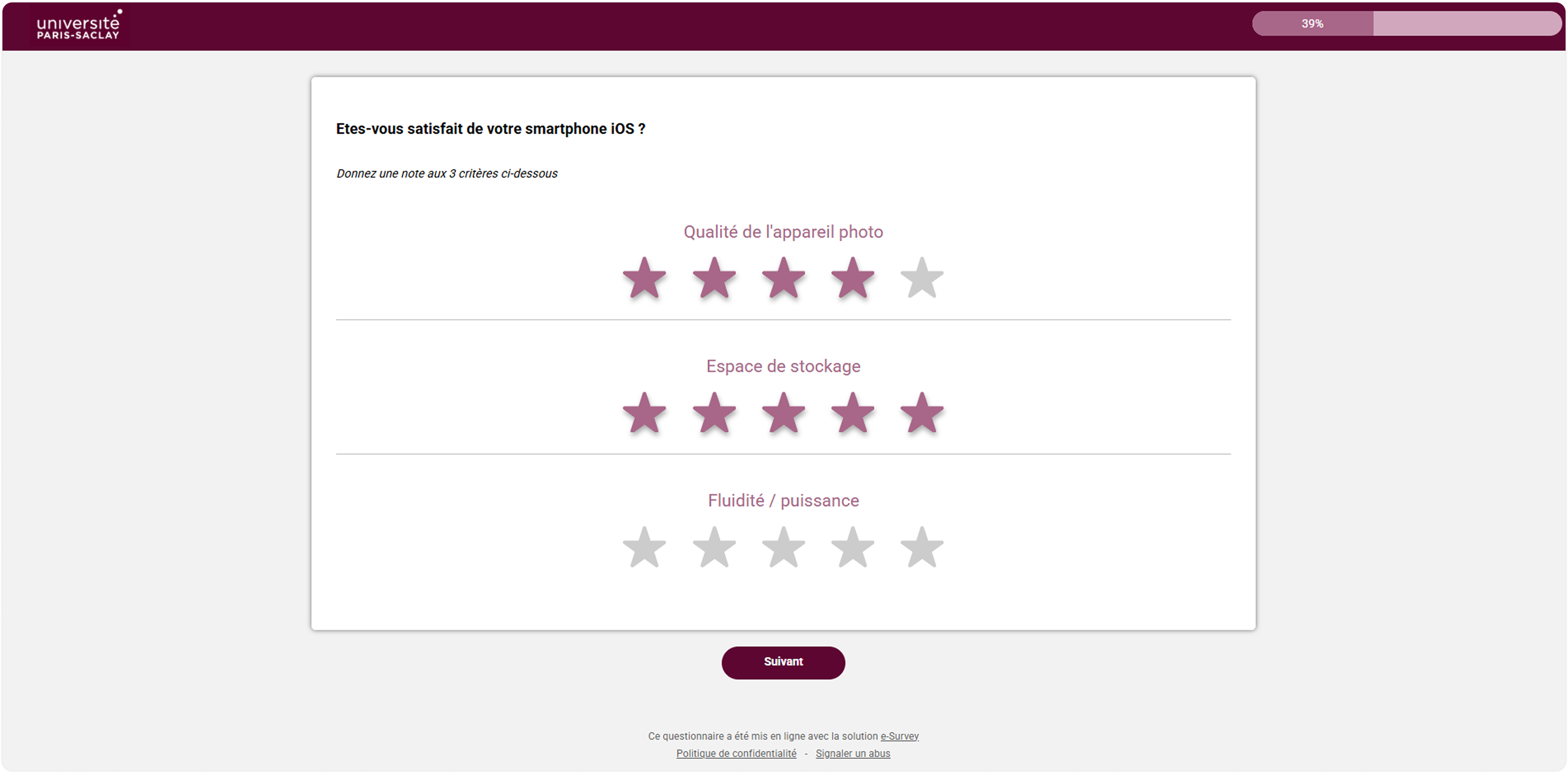 Customize the Questionnaire Design